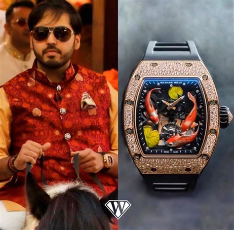 richard mille ambani watch